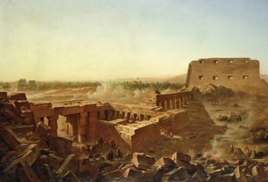 Die Schlacht am Tempel von Karnak: Der ägyptische Feldzug